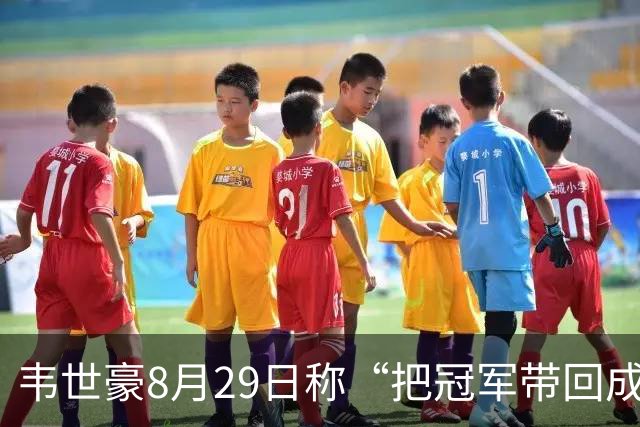 韦世豪8月29日称“把冠军带回成都”，随后自己停赛+球队崩盘